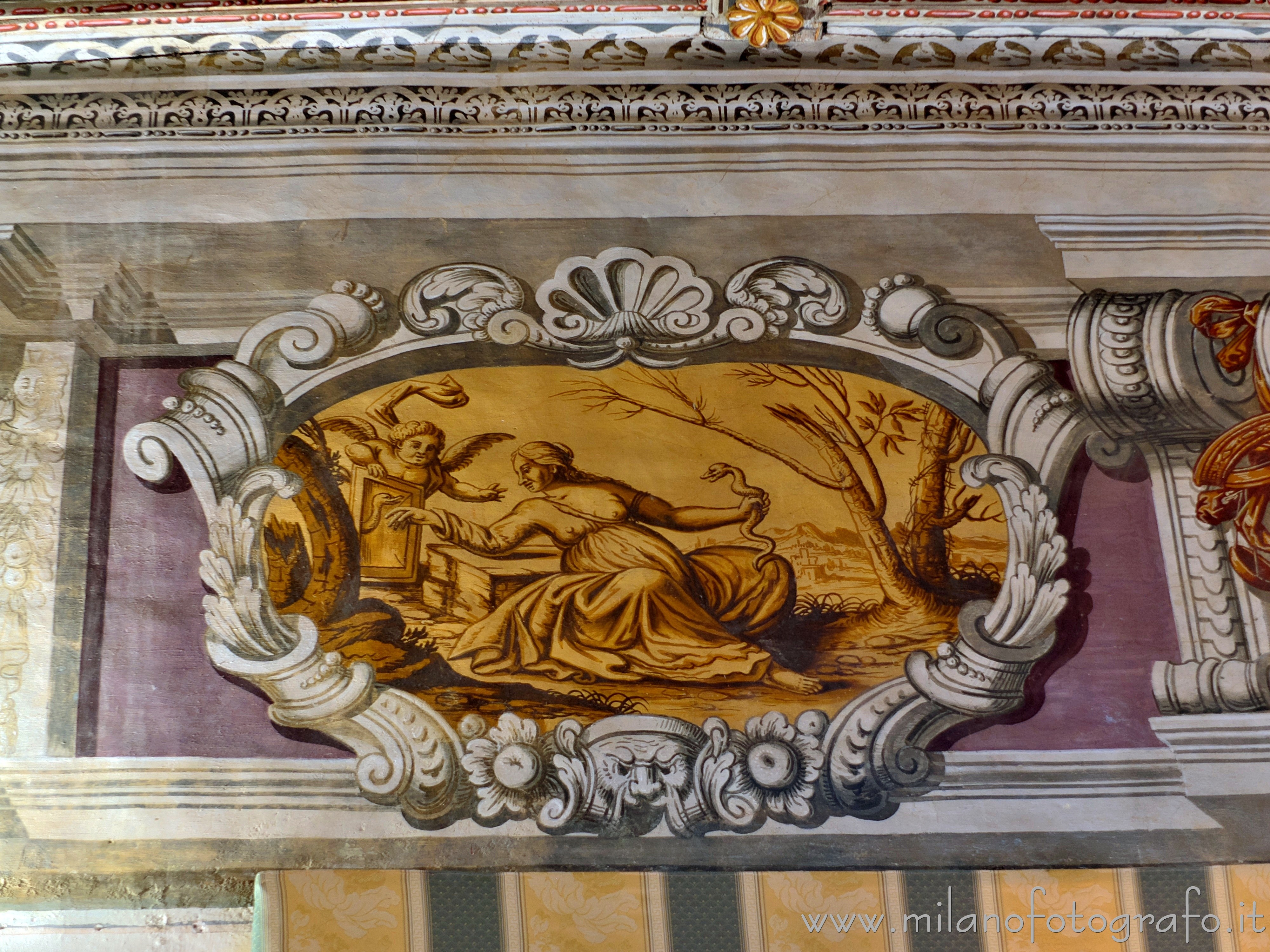 Masserano (Biella, Italy) - Allegory of prudence in the Palace of the Princes - Full resolution picture